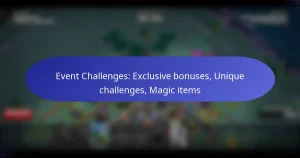 Read more about the article Event Challenges: Exclusive bonuses, Unique challenges, Magic items