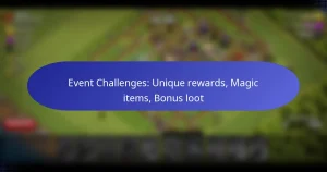 Read more about the article Event Challenges: Unique rewards, Magic items, Bonus loot