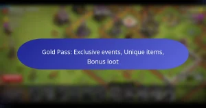 Read more about the article Gold Pass: Exclusive events, Unique items, Bonus loot