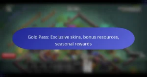 Read more about the article Gold Pass: Exclusive skins, bonus resources, seasonal rewards