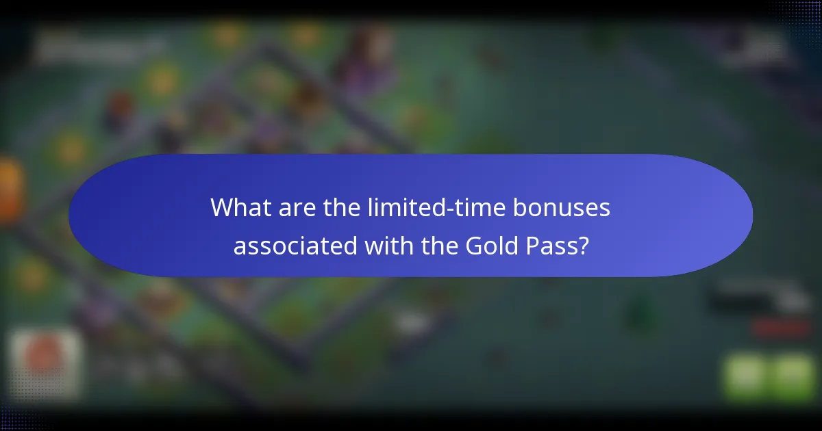 What are the limited-time bonuses associated with the Gold Pass?