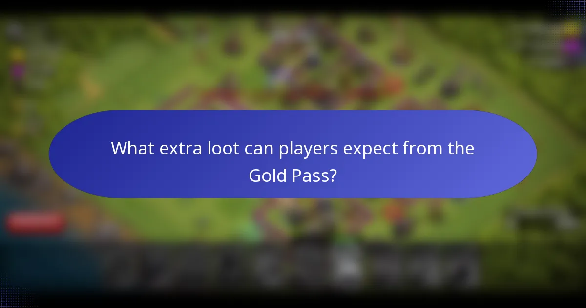 What extra loot can players expect from the Gold Pass?