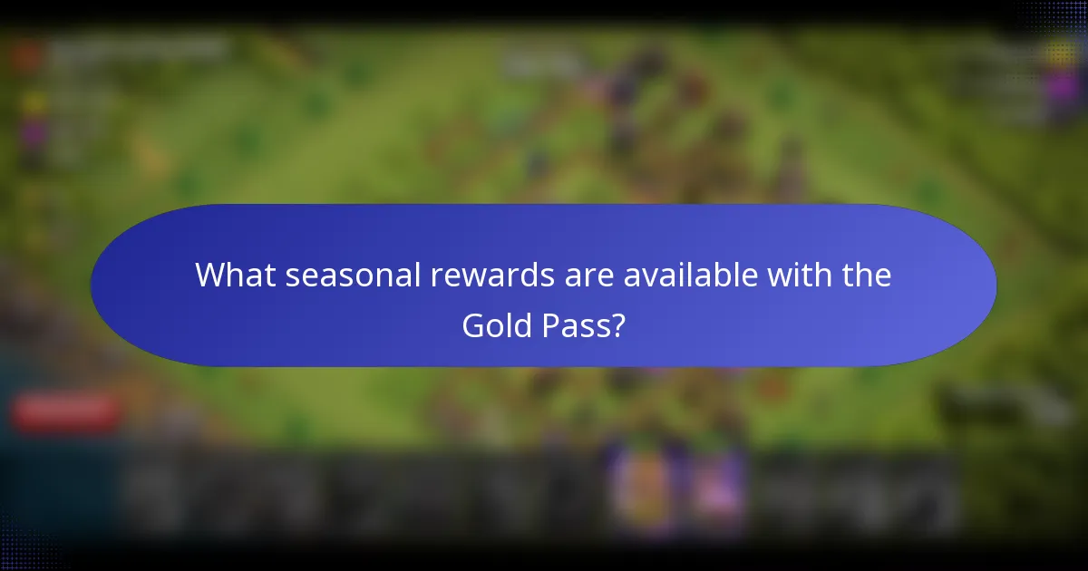 What seasonal rewards are available with the Gold Pass?