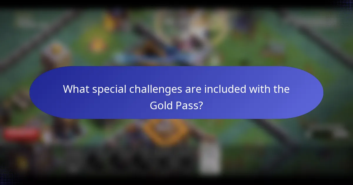 What special challenges are included with the Gold Pass?