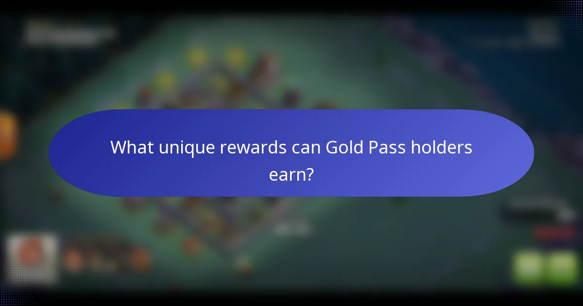 What unique rewards can Gold Pass holders earn?